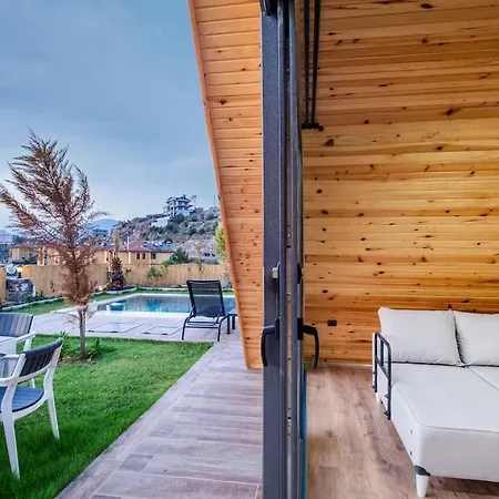 别墅 Sleeps 4 Bungalow With Nature View With Private Pool - Awz 267 费特希耶