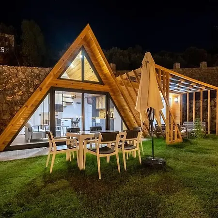 Sleeps 4 Bungalow With Nature View With Private Pool - Awz 267 别墅 费特希耶
