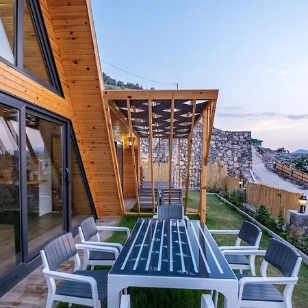 Sleeps 4 Bungalow With Nature View With Private Pool - Awz 267 别墅 费特希耶